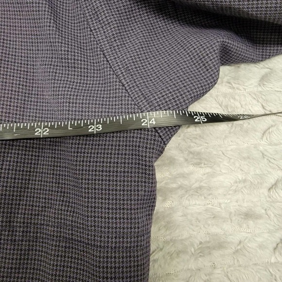 Zero Restriction Golf‎ Outerwear ¼ Snap Pullover Mens Large Blue USA Houndstooth - Picture 4 of 10